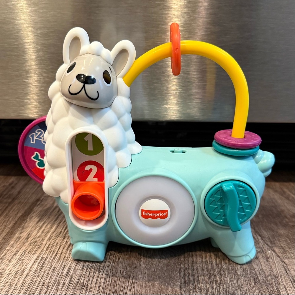 Fisher-Price Linkimals Llama 123 Activity Llama Lights Up and Makes Noise Tested